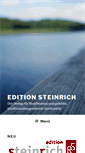 Mobile Screenshot of edition-steinrich.de